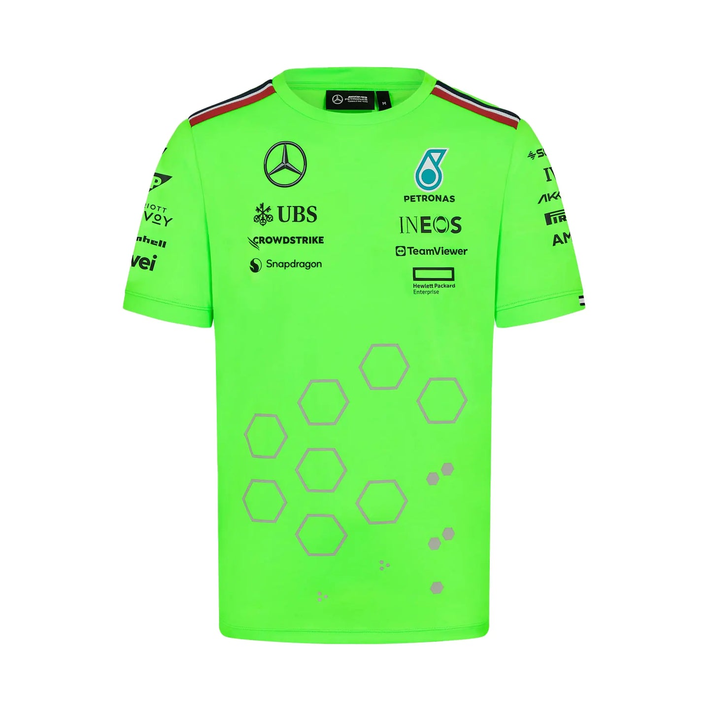 Green Mercedes AMG Petronas F1 Tshirt