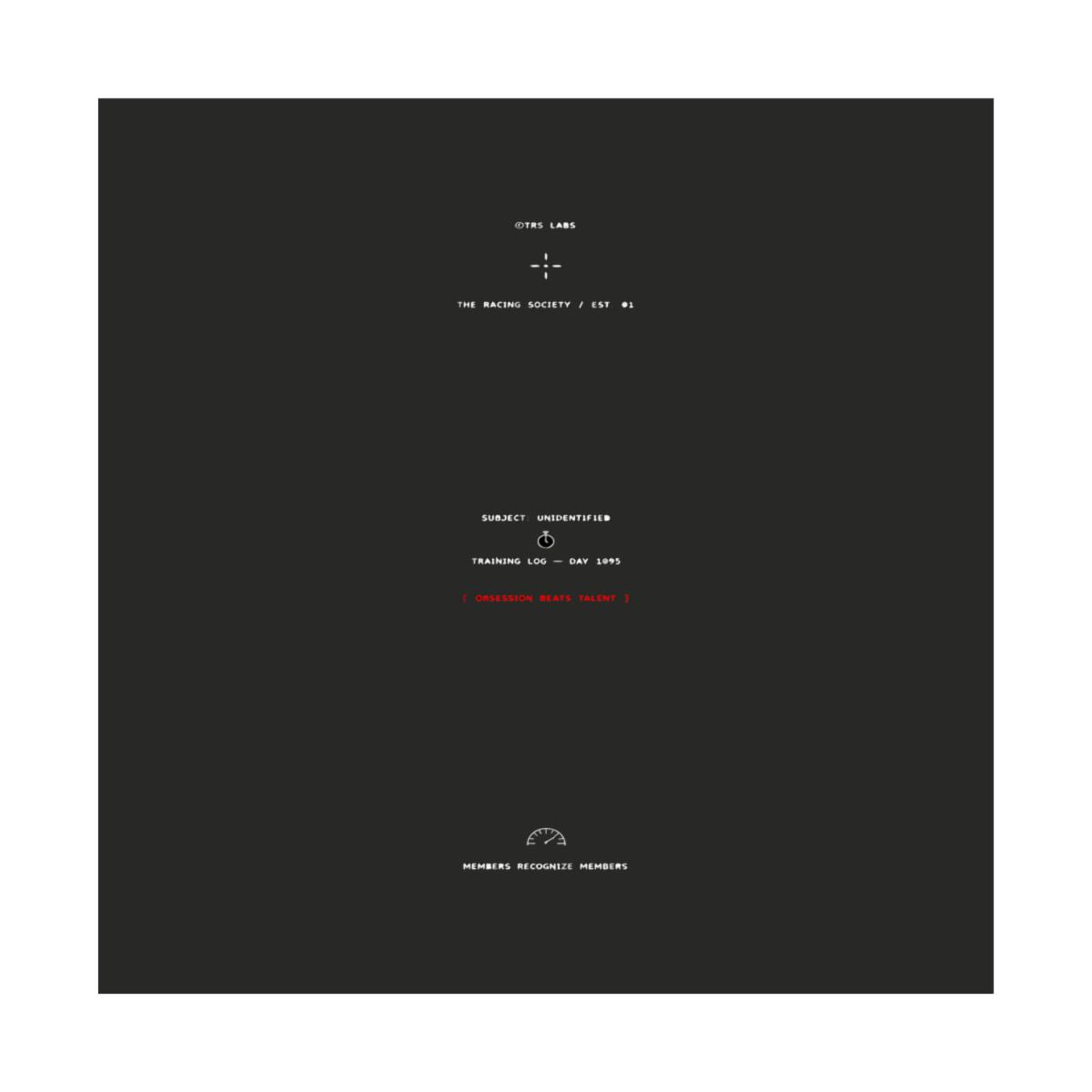Obsession Has A Spine — art print in situ