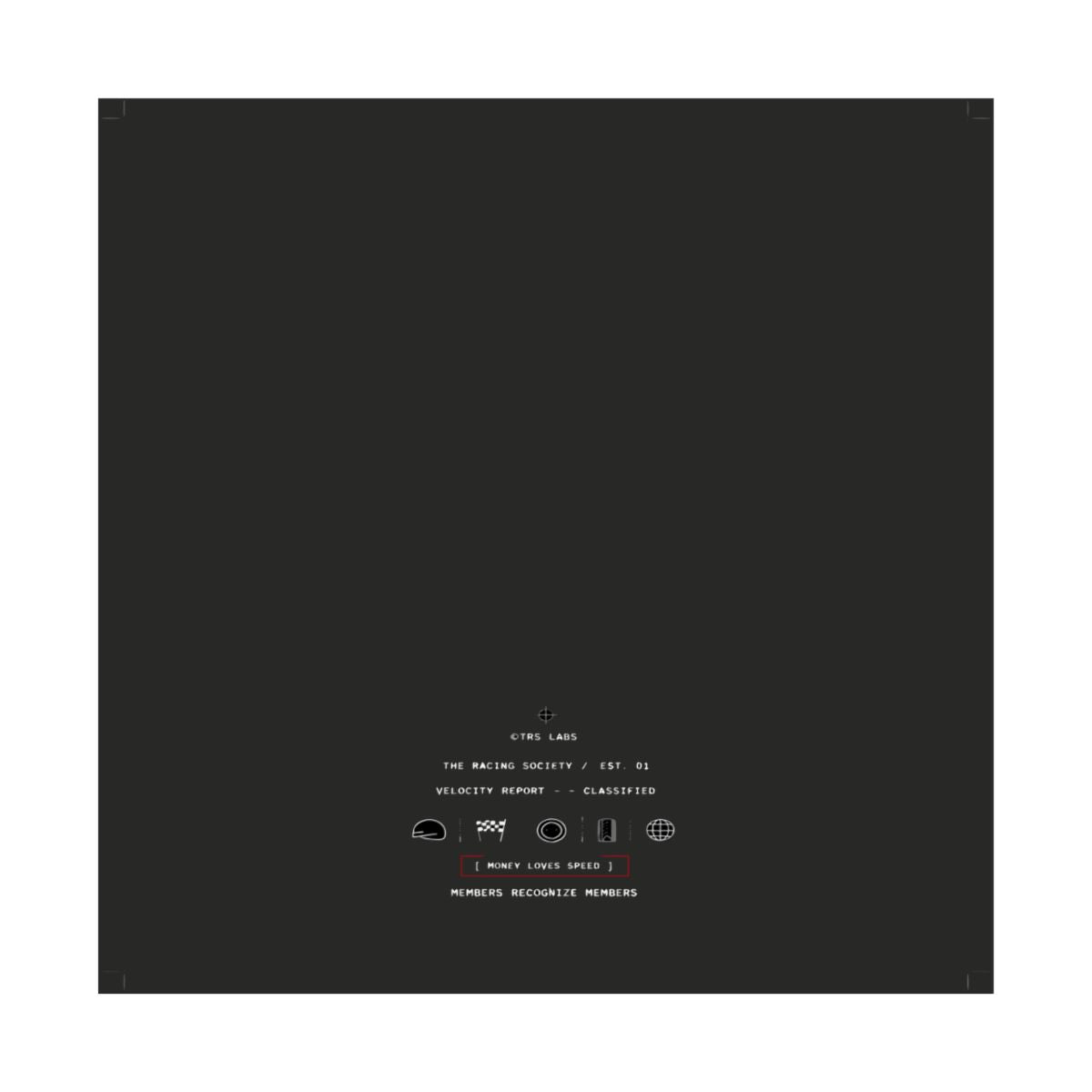 Velocity Report — art print in situ