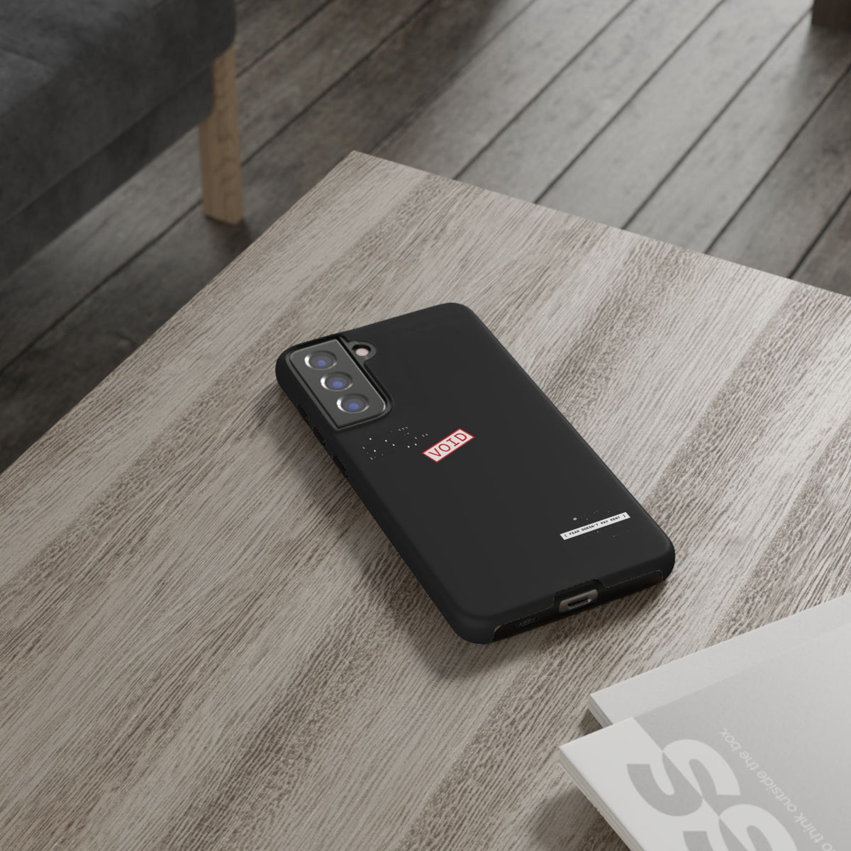 Fear Doesn't Pay Rent — Samsung Galaxy Tough Case