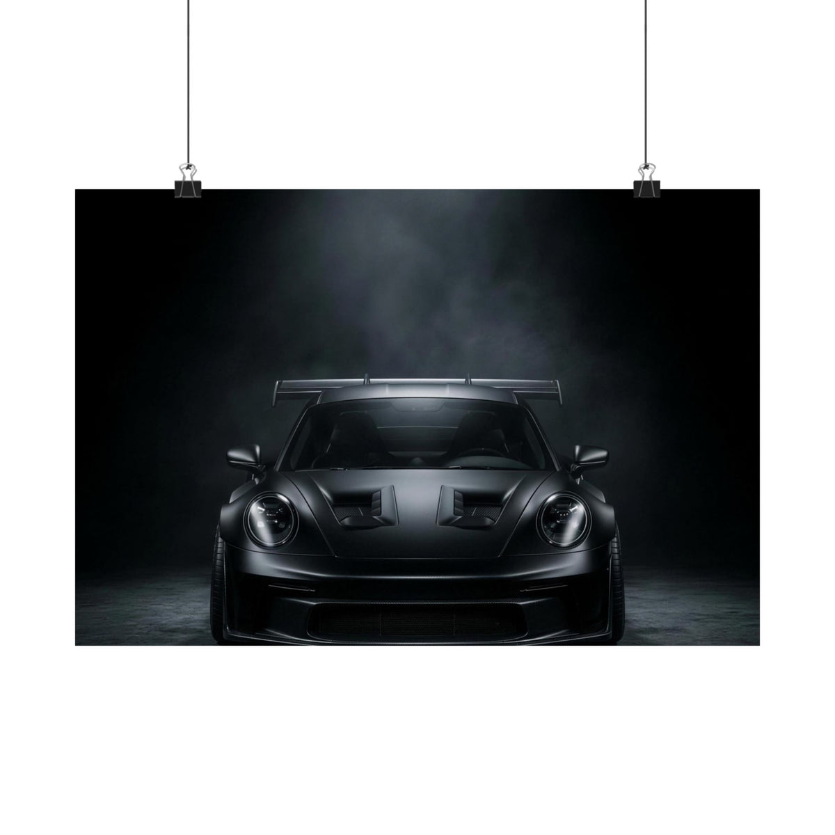 Blackout Beam — Matte Poster