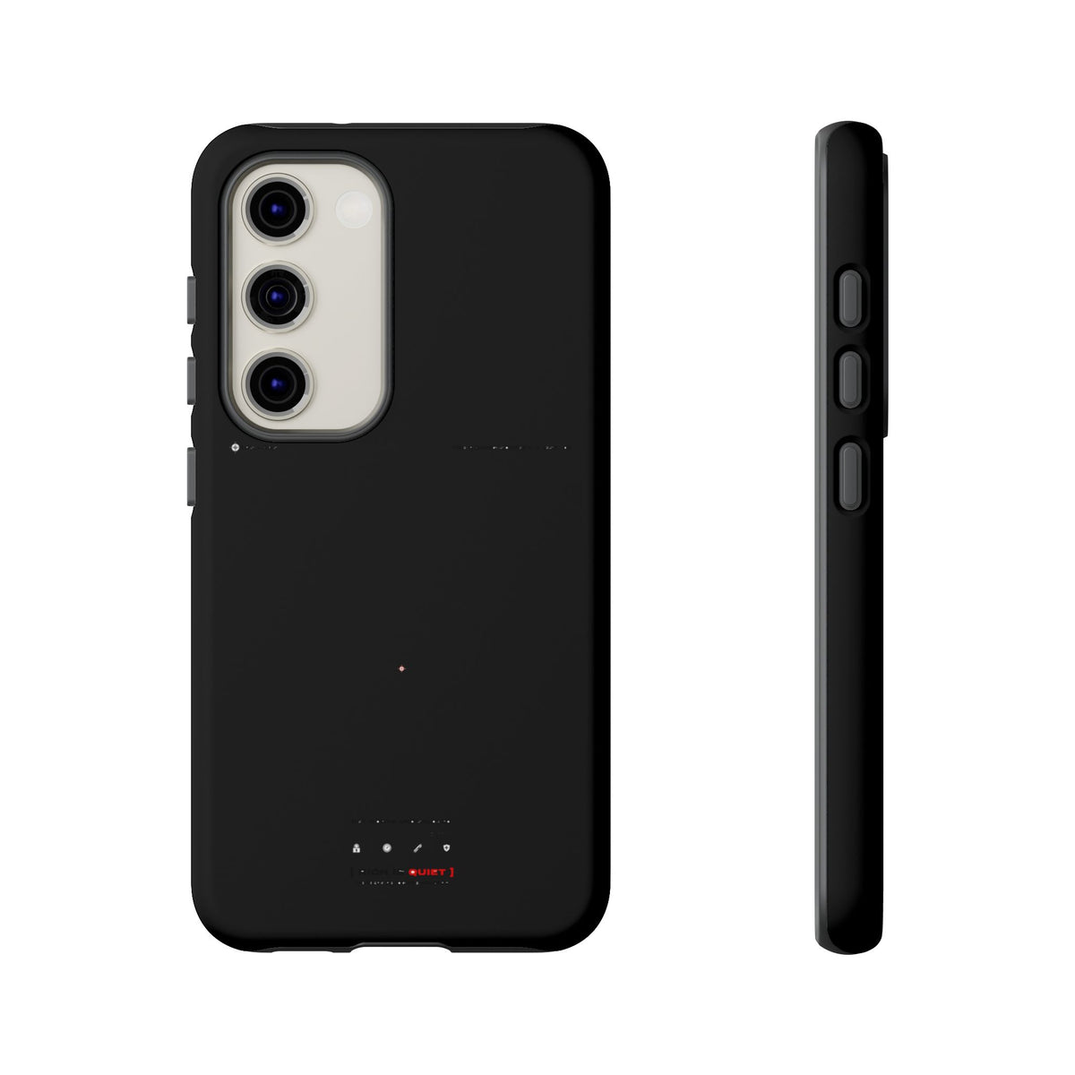 Rich Is Quiet — Samsung Galaxy Tough Case