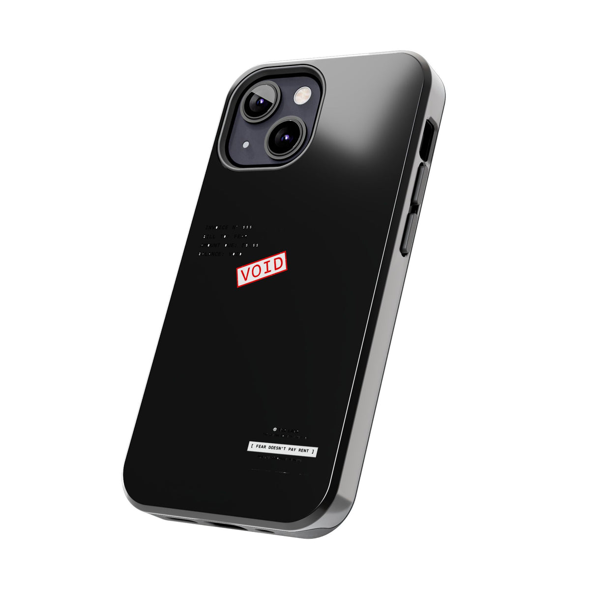 Fear Doesn't Pay Rent — iPhone Tough Case