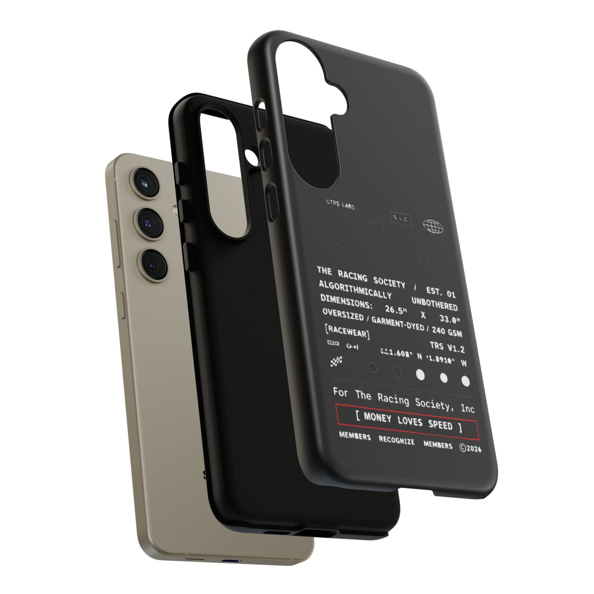 Money Loves Speed Spec — Samsung Galaxy Tough Case