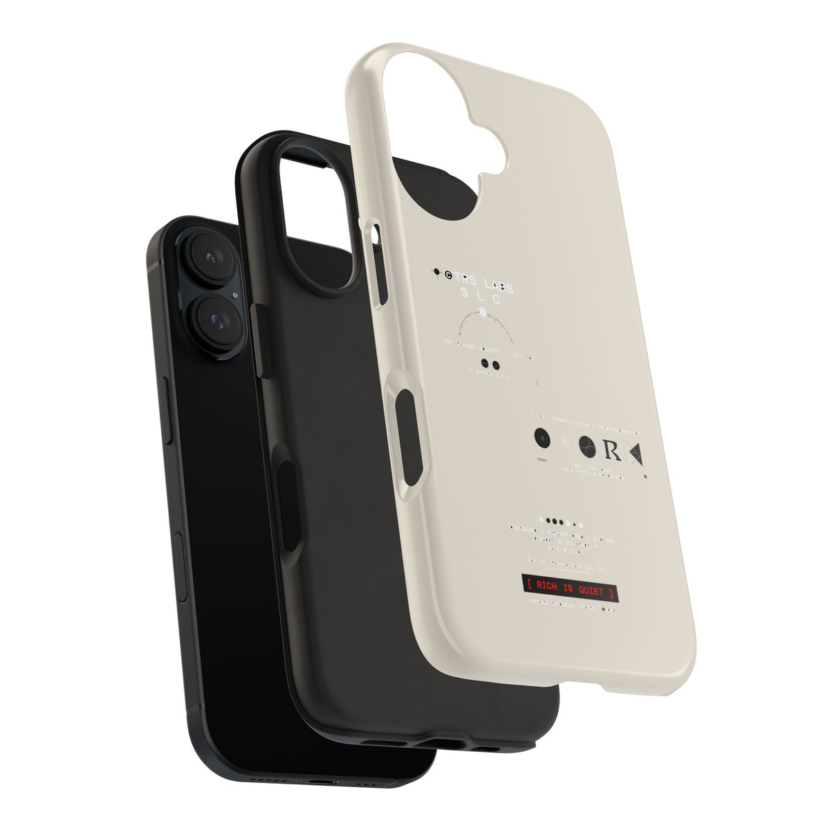 Rich Is Quiet Specimen — iPhone Tough Case