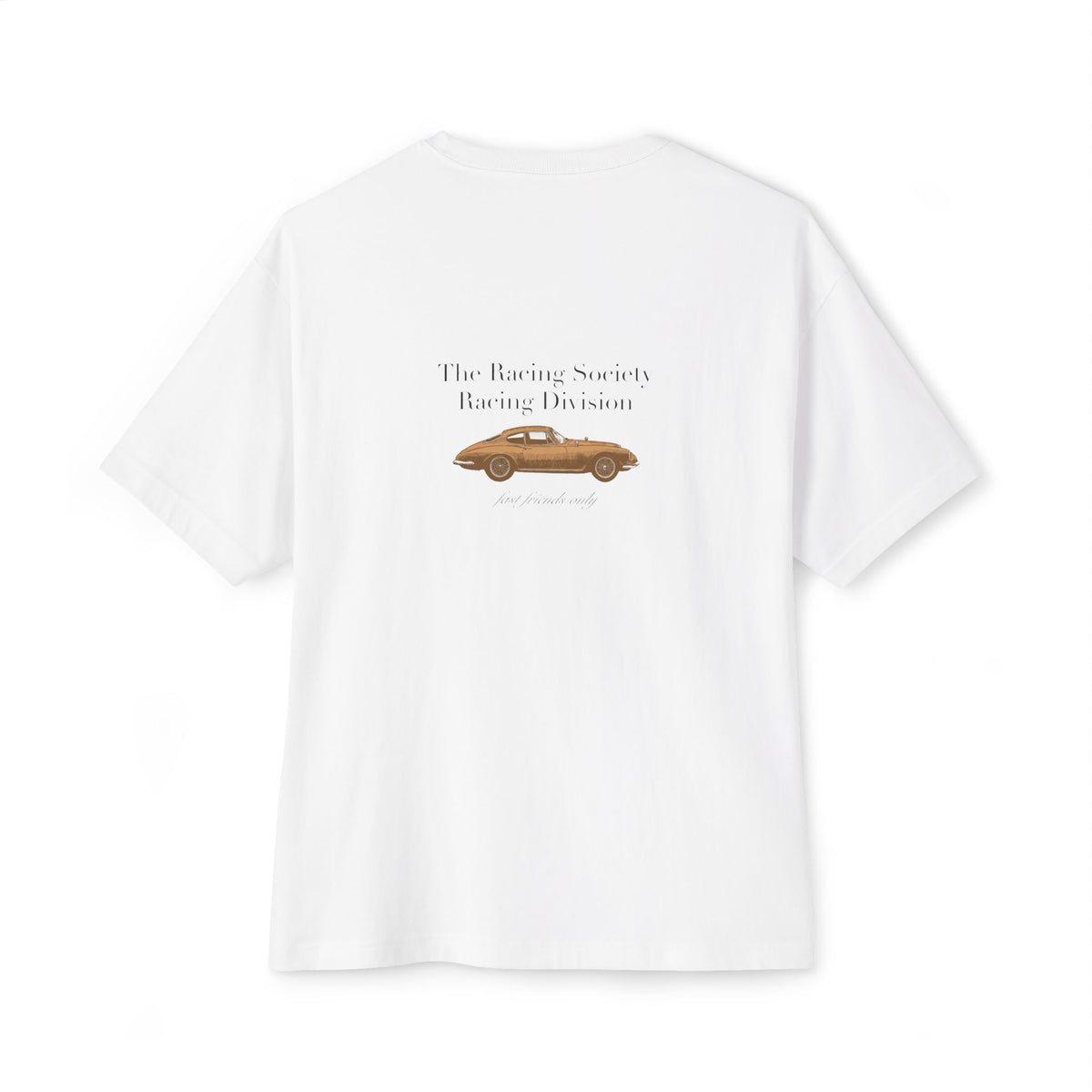 Racing Division — Oversized Boxy Tee