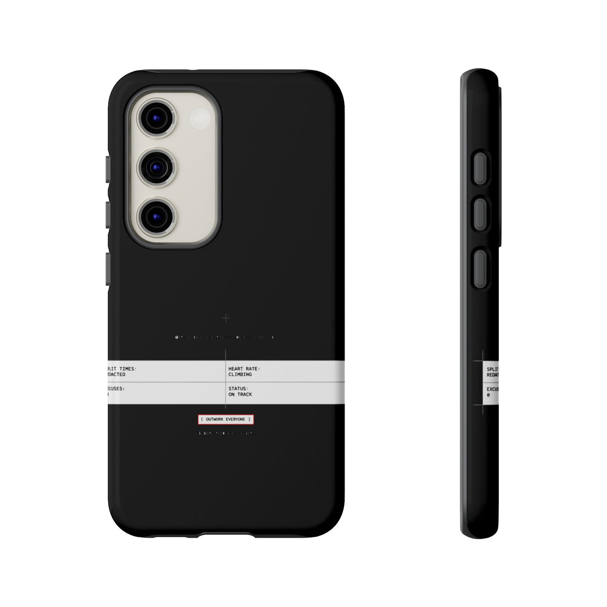 Split Times Redacted — Samsung Galaxy Tough Case