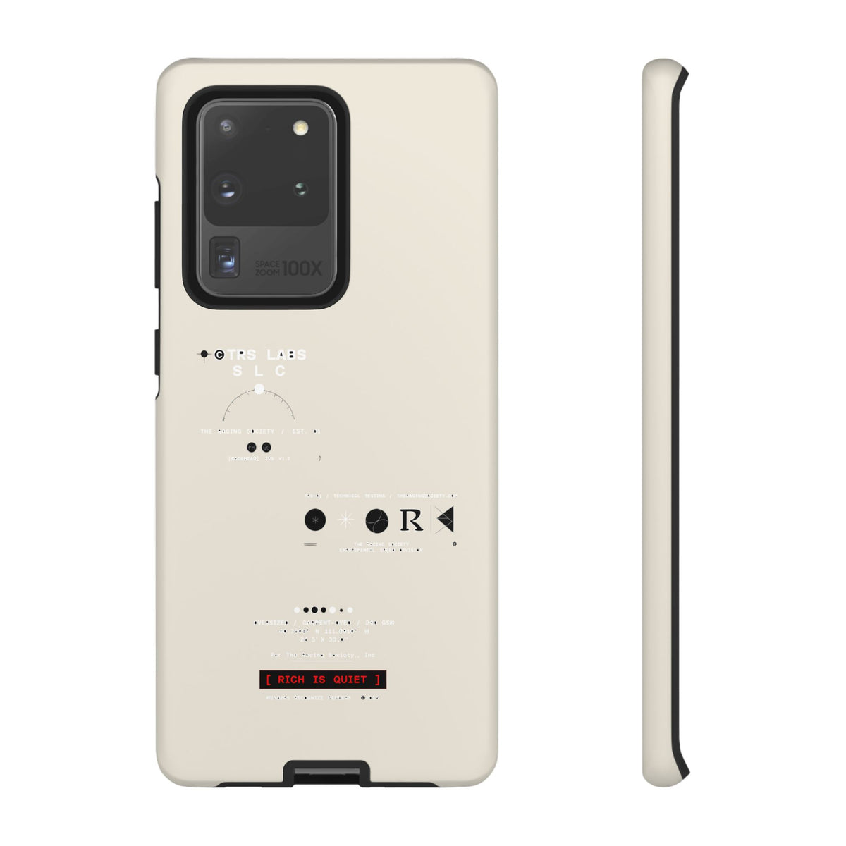 Rich Is Quiet Specimen — Samsung Galaxy Tough Case