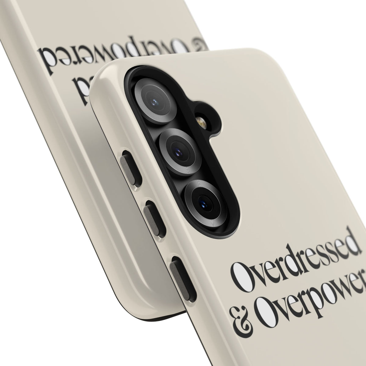 Overdressed & Overpowered — iPhone Tough Case