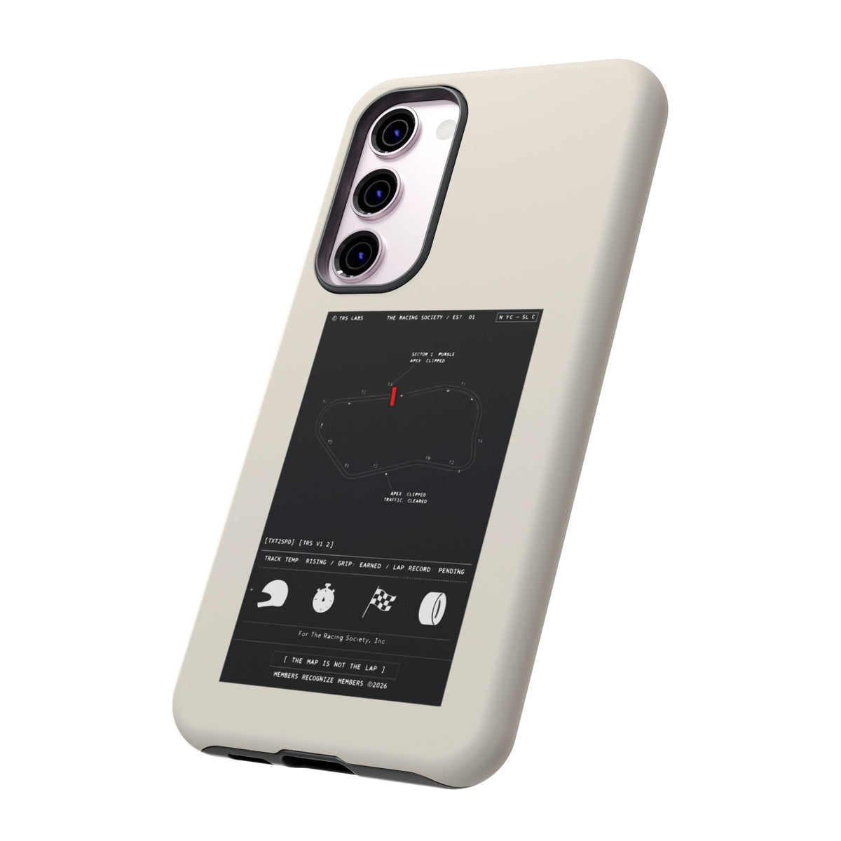 The Map Is Not The Lap — Samsung Galaxy Tough Case