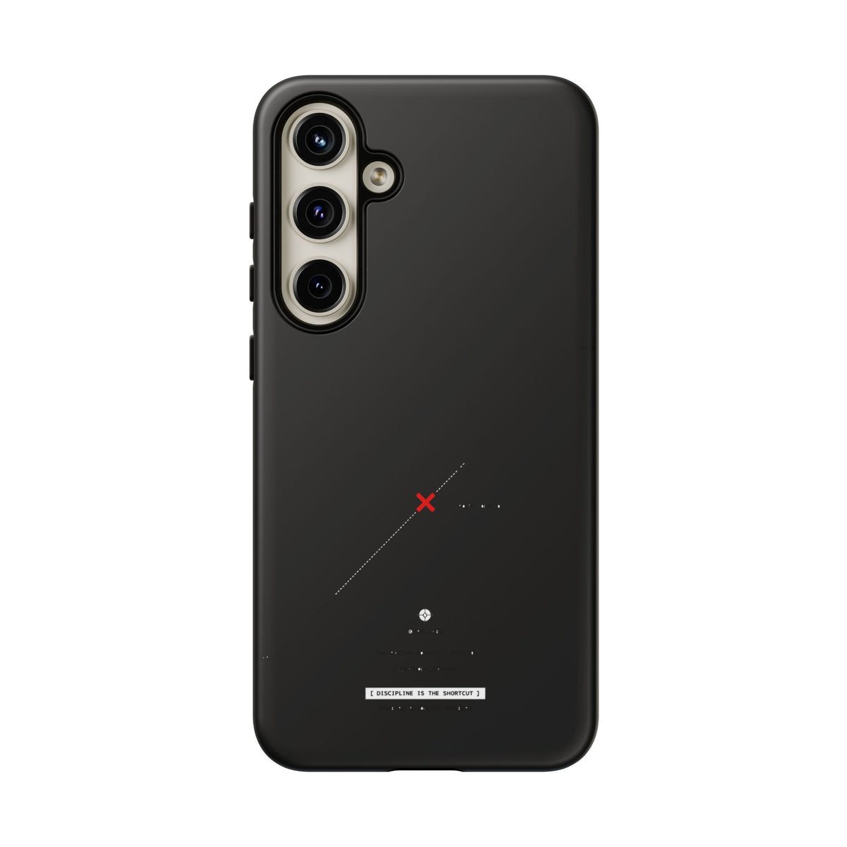 Discipline Is The Shortcut — Samsung Galaxy Tough Case