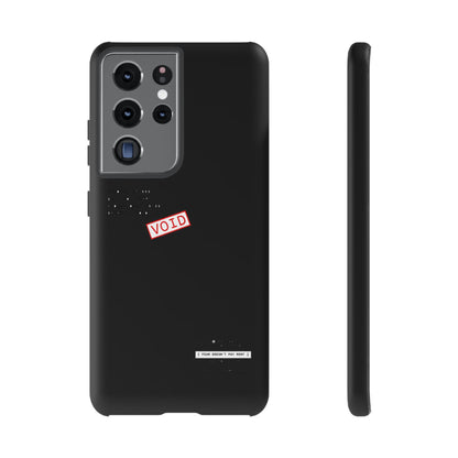Fear Doesn't Pay Rent — Samsung Galaxy Tough Case