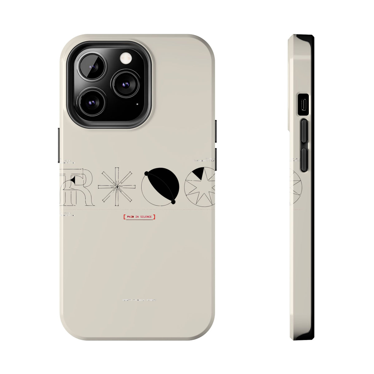 Paid In Silence — iPhone Tough Case