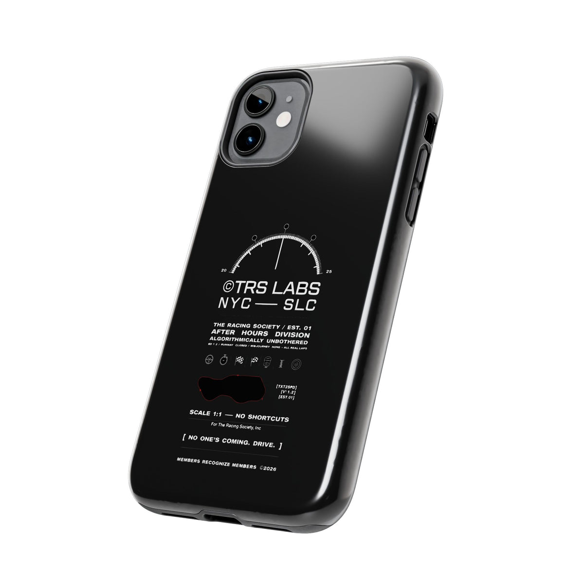 No One's Coming. Drive. — iPhone Tough Case