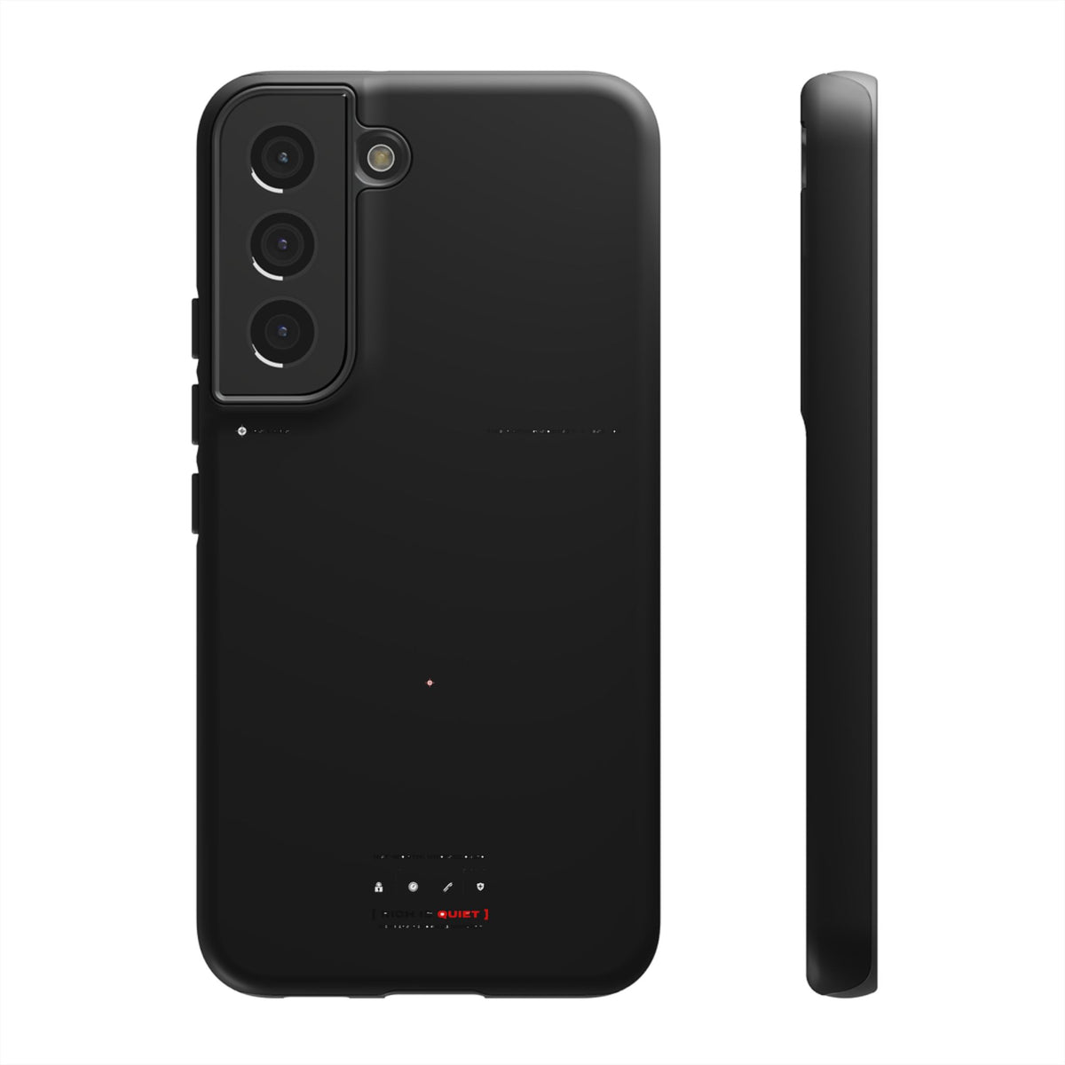 Rich Is Quiet — Samsung Galaxy Tough Case