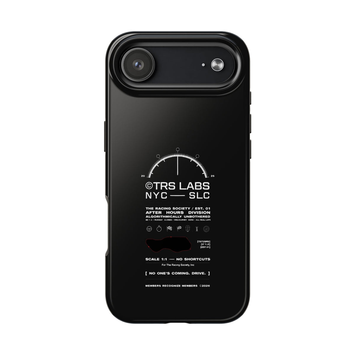 No One's Coming. Drive. — iPhone Tough Case