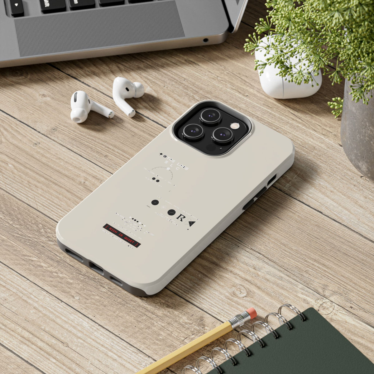 Rich Is Quiet Specimen — iPhone Tough Case