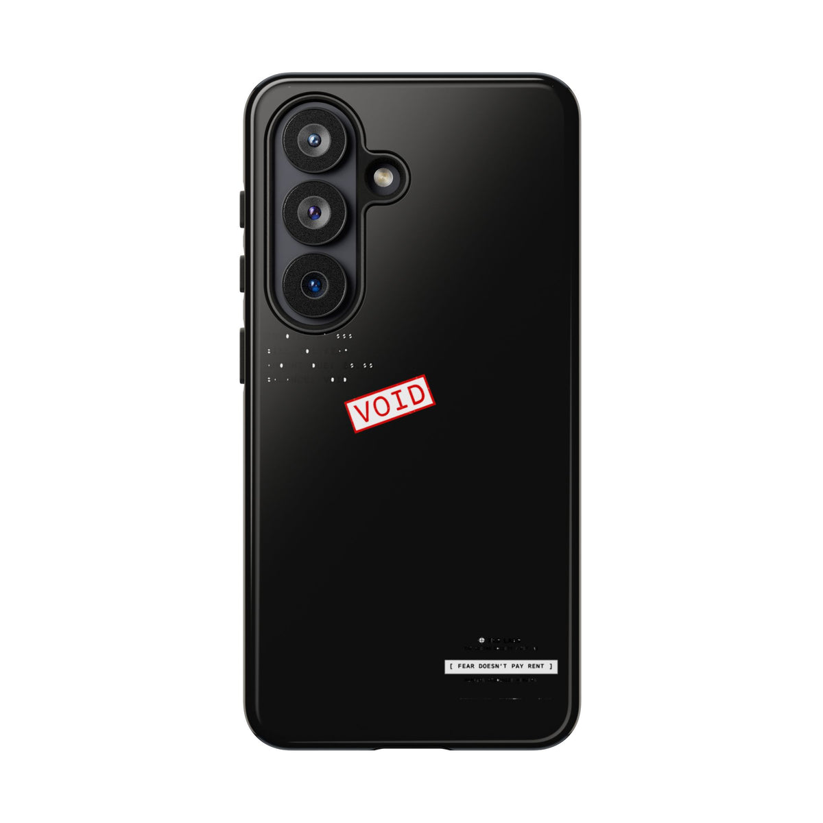 Fear Doesn't Pay Rent — Samsung Galaxy Tough Case