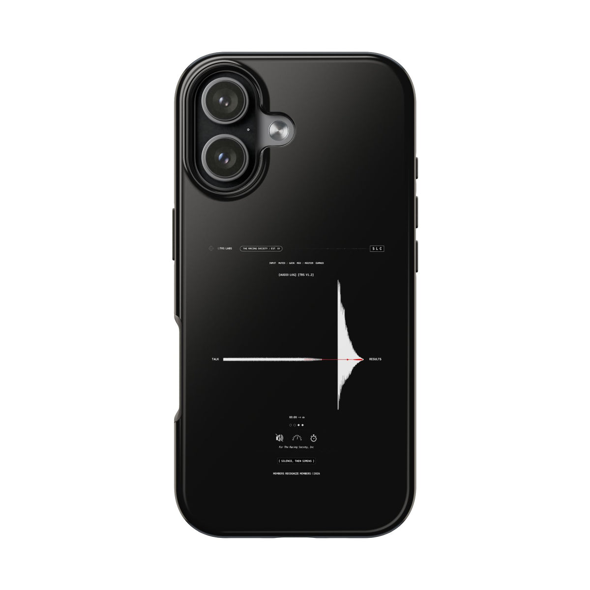 Silence, Then Sirens — iPhone Tough Case