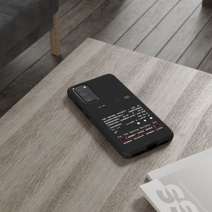 Money Loves Speed Spec — Samsung Galaxy Tough Case