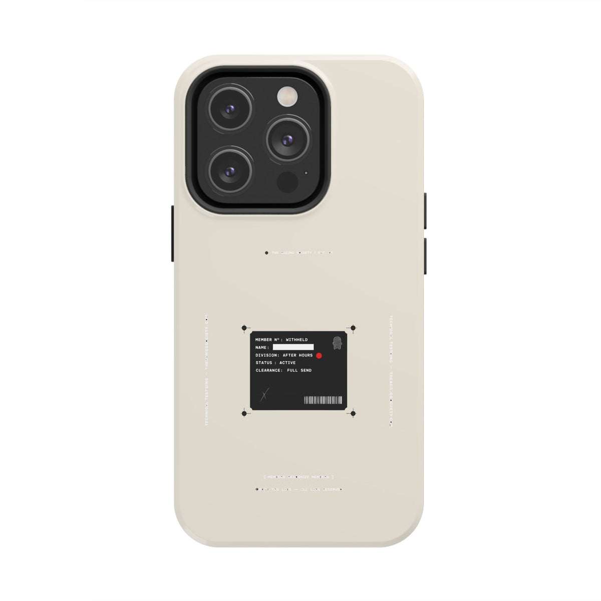 Members Recognize Members — iPhone Tough Case