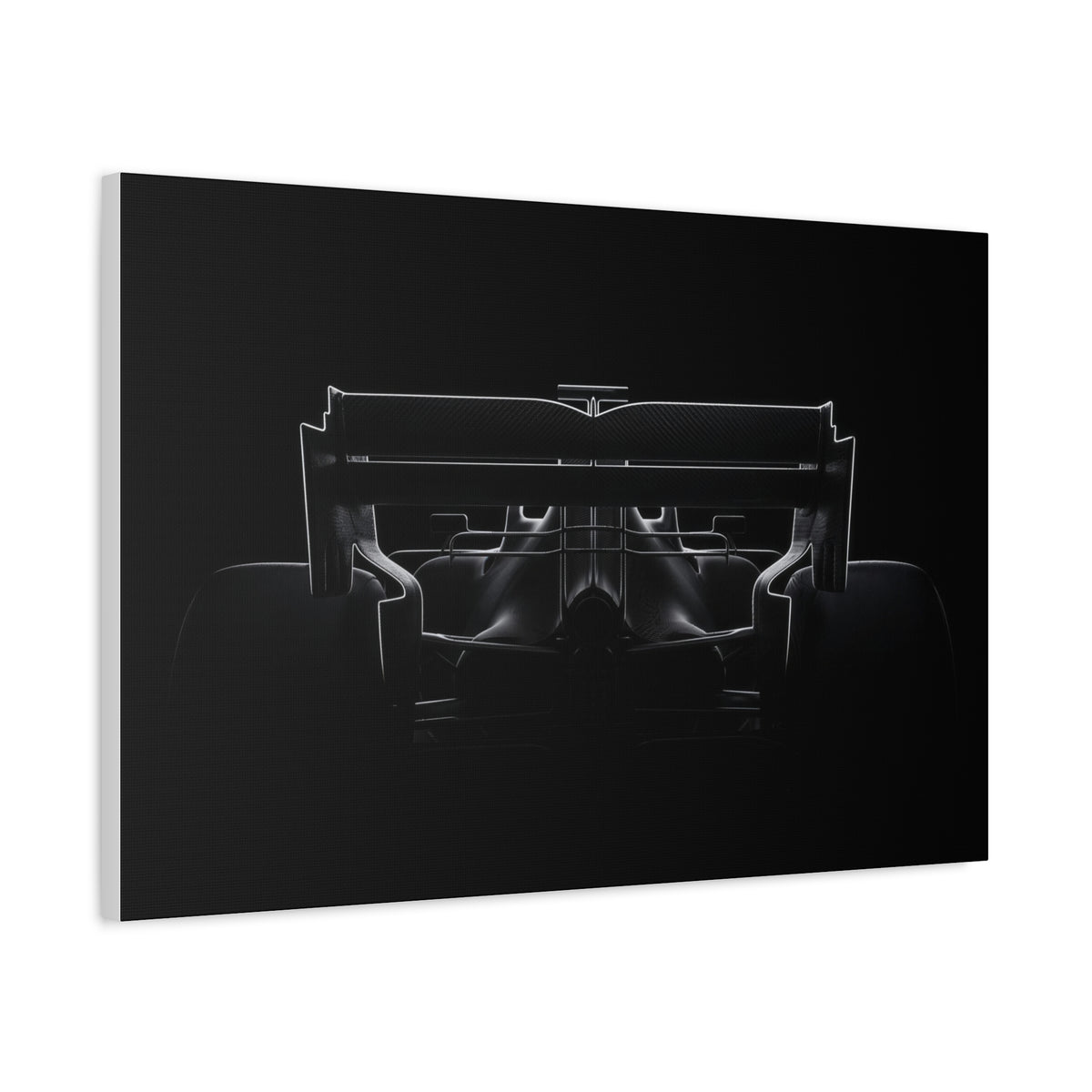 The Wing car canvas wall art — canvas in office, The Racing Society
