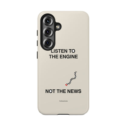 Listen To The Engine, Not The News — iPhone Tough Case