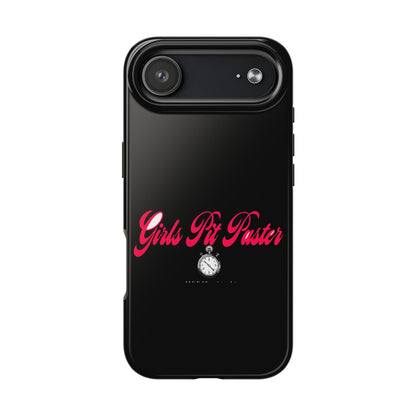 Girls Pit Faster Stopwatch — iPhone Tough Case