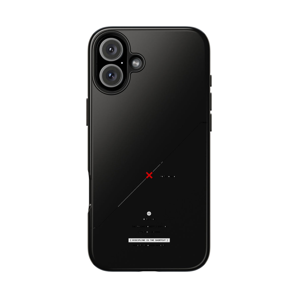 Discipline Is The Shortcut — iPhone Tough Case