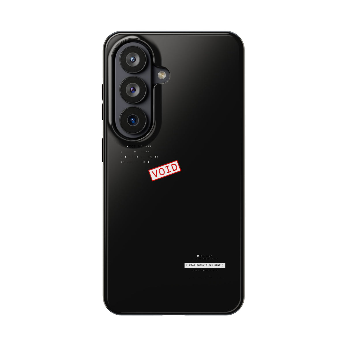 Fear Doesn't Pay Rent — iPhone Tough Case