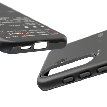 Money Loves Speed Spec — Samsung Galaxy Tough Case