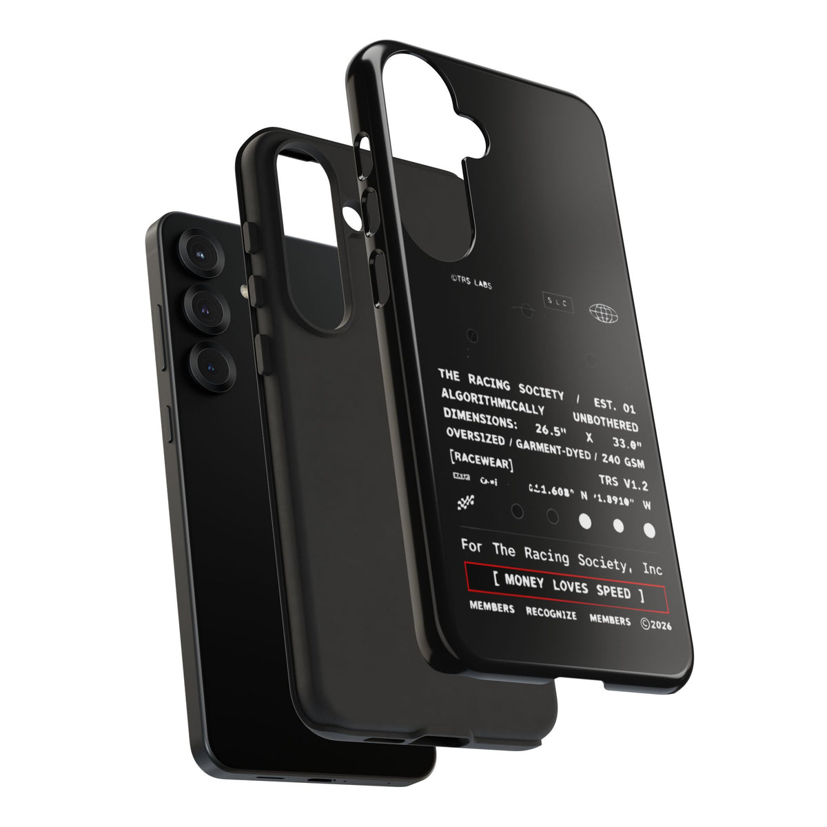 Money Loves Speed Spec — Samsung Galaxy Tough Case