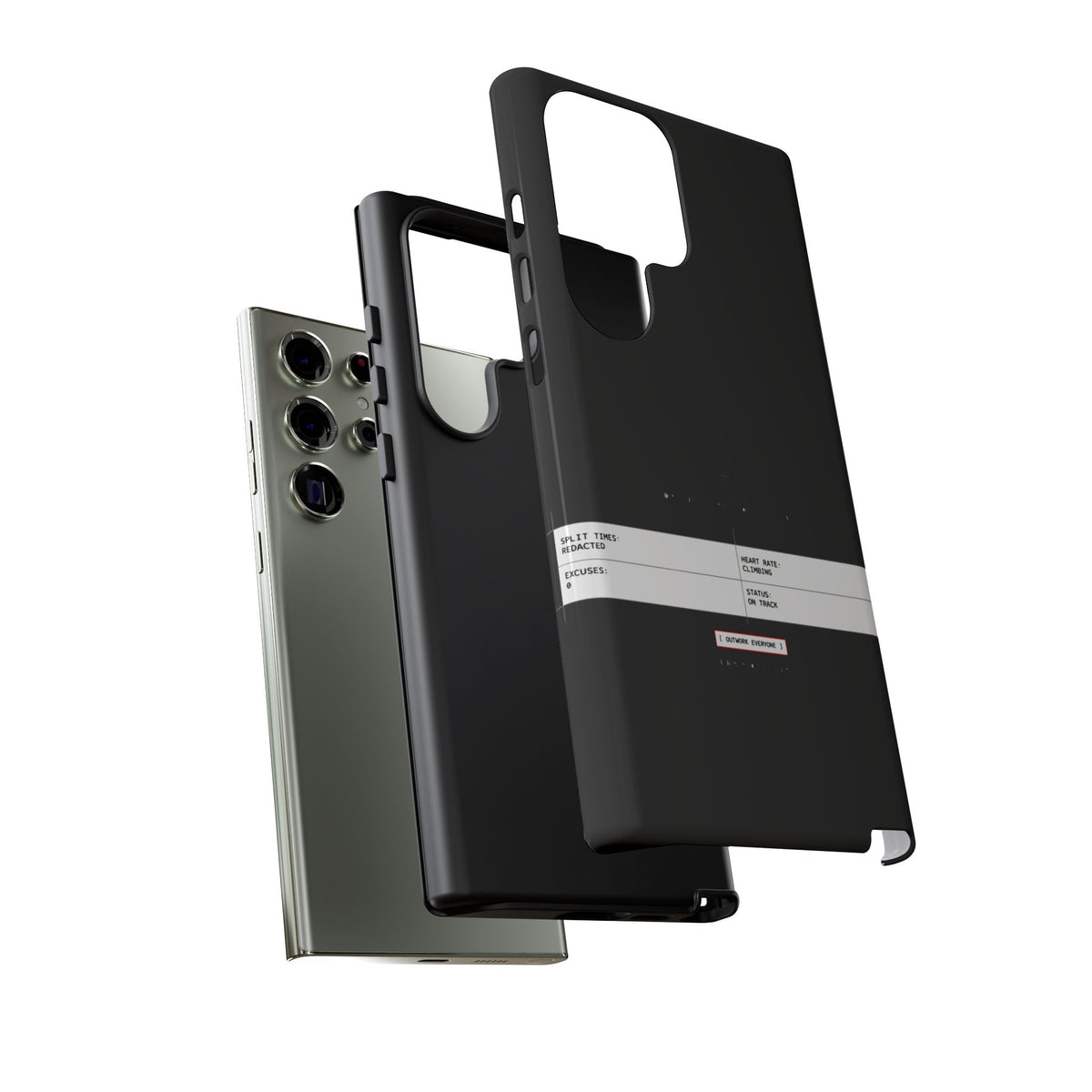 Split Times Redacted — Samsung Galaxy Tough Case
