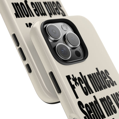 Send Me Your Lap Times — iPhone Tough Case