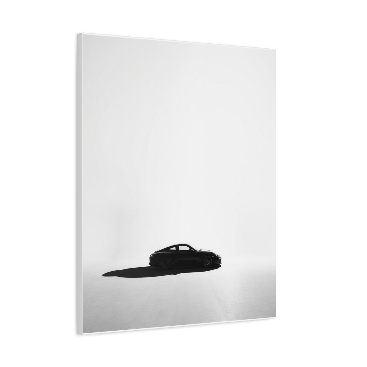 White Room car canvas wall art — canvas in office, The Racing Society