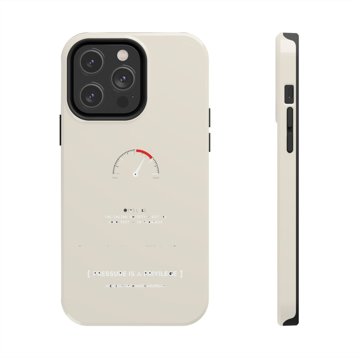 Pressure Is A Privilege — iPhone Tough Case