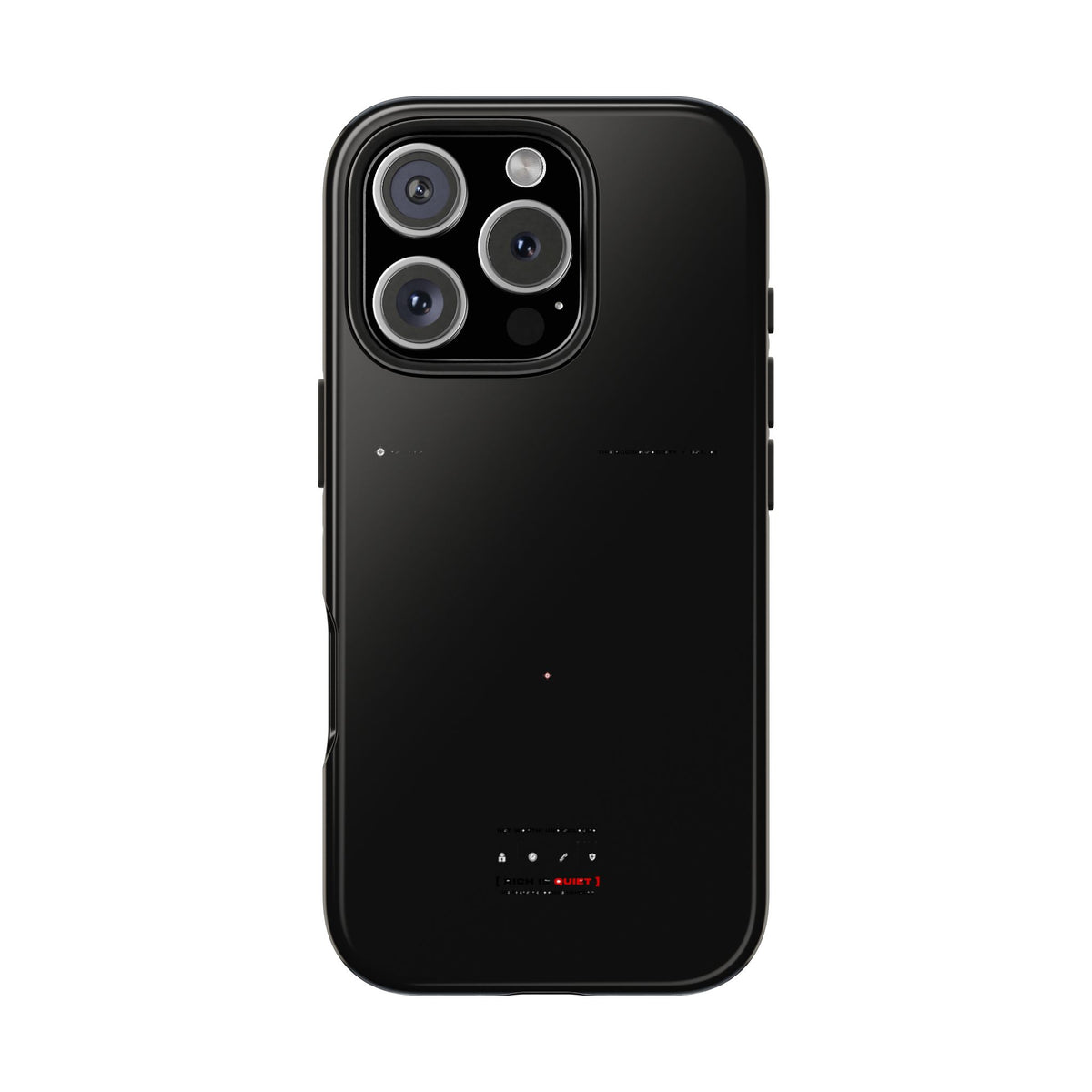 Rich Is Quiet — iPhone Tough Case
