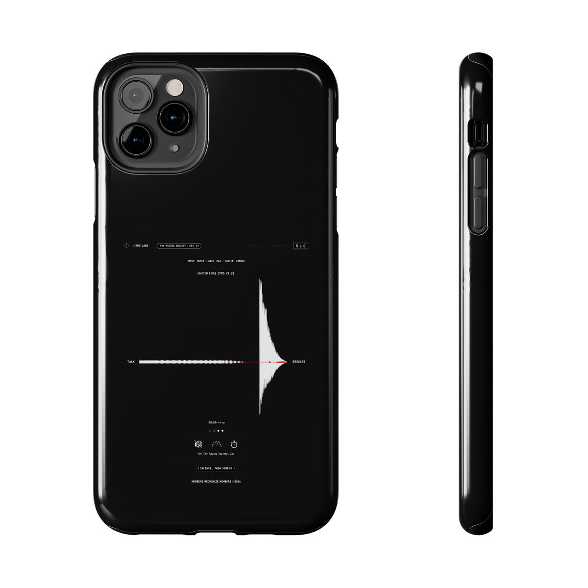 Silence, Then Sirens — iPhone Tough Case