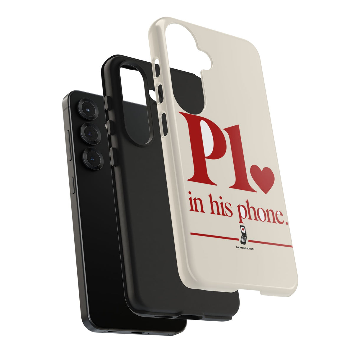 P1 In His Phone — iPhone Tough Case