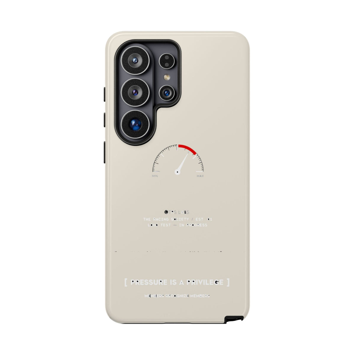 Pressure Is A Privilege — Samsung Galaxy Tough Case