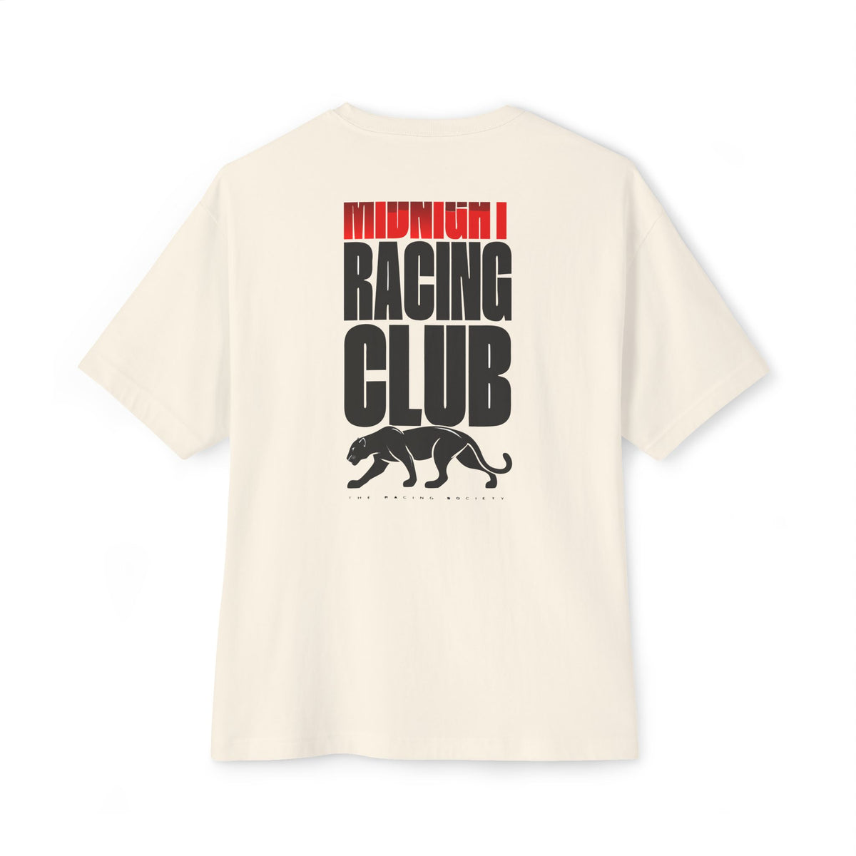 Midnight Racing Club — Oversized Boxy Tee