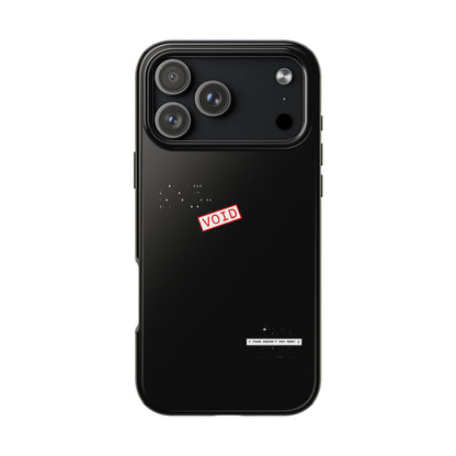 Fear Doesn't Pay Rent — iPhone Tough Case