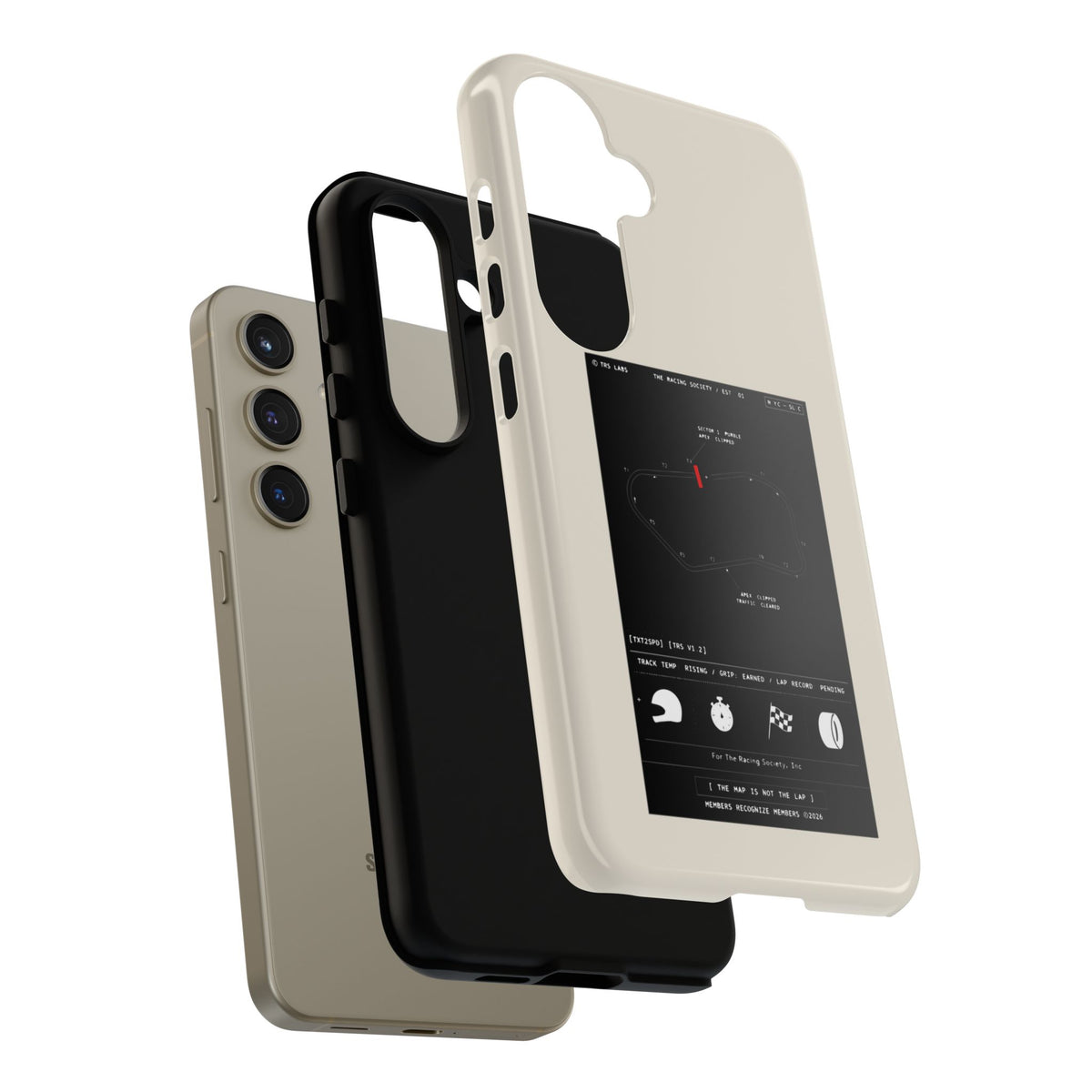 The Map Is Not The Lap — Samsung Galaxy Tough Case