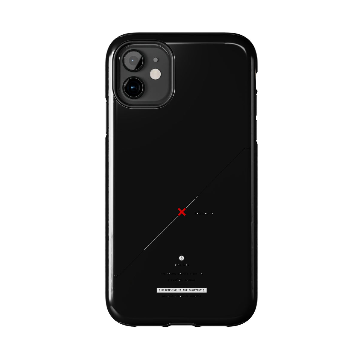 Discipline Is The Shortcut — iPhone Tough Case