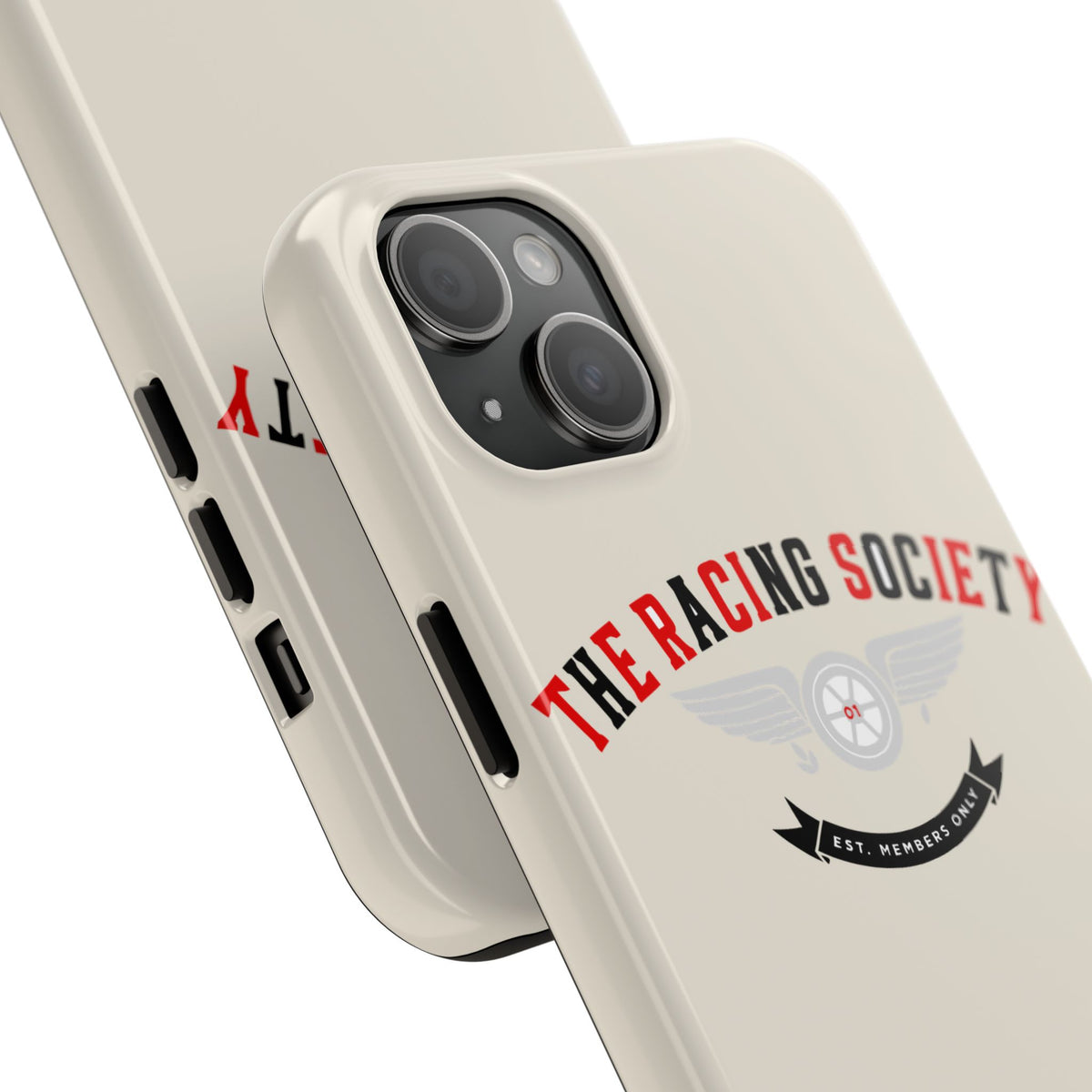 Racing Society Crest — iPhone Tough Case