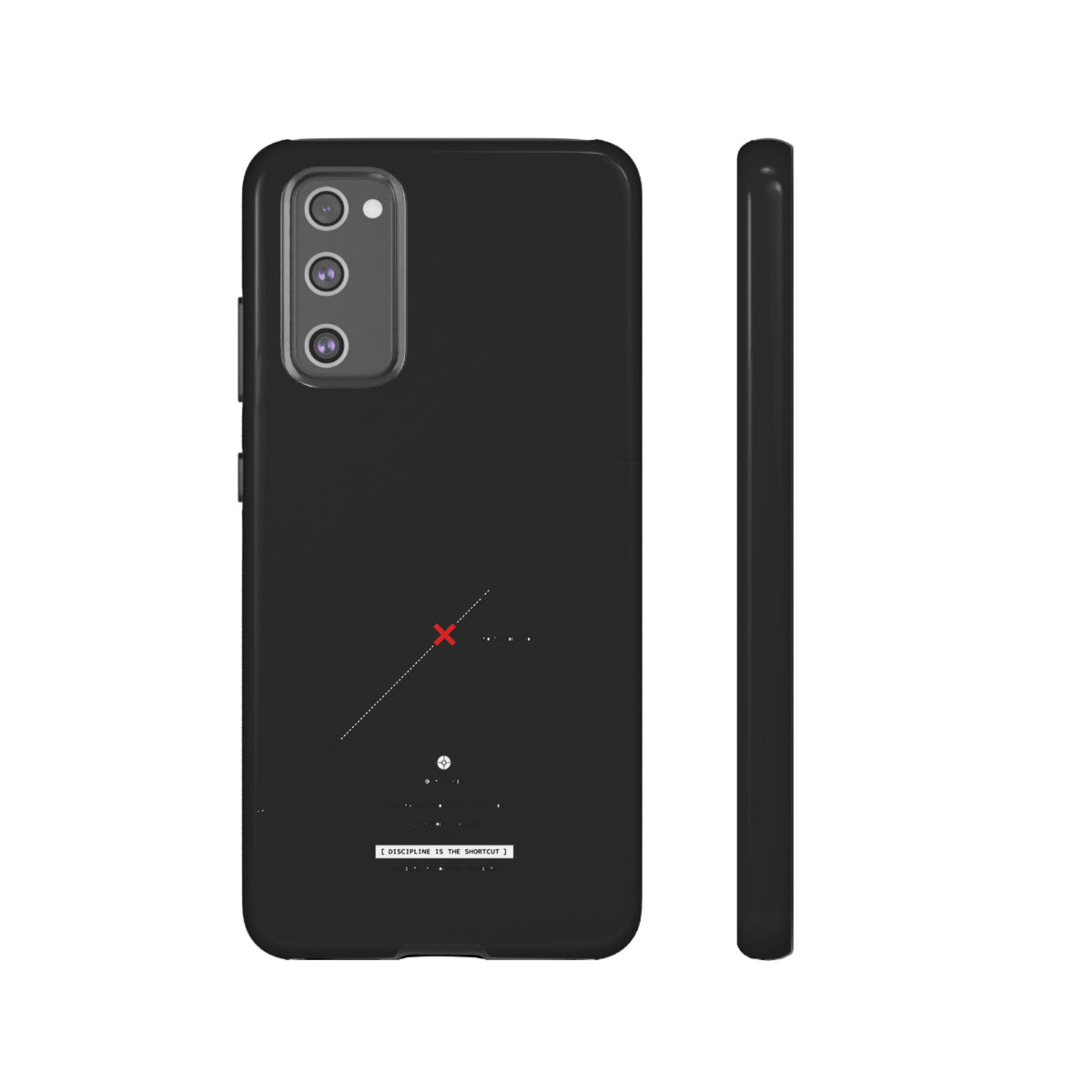 Discipline Is The Shortcut — Samsung Galaxy Tough Case