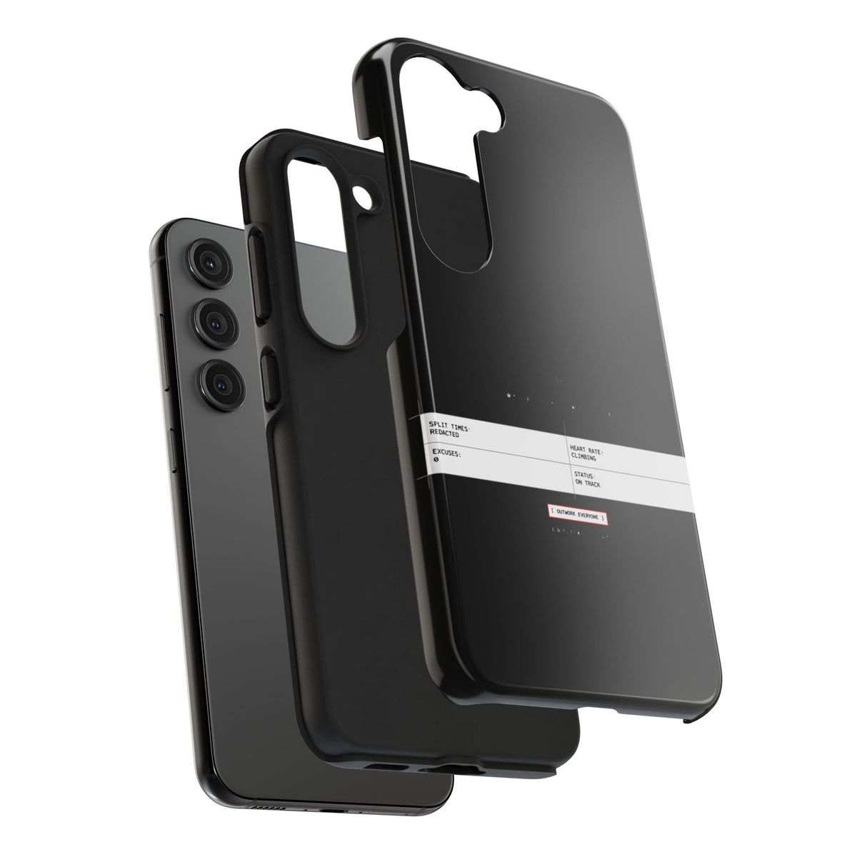 Split Times Redacted — iPhone Tough Case