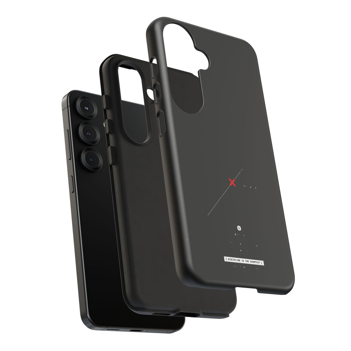 Discipline Is The Shortcut — Samsung Galaxy Tough Case