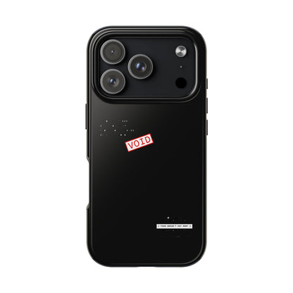 Fear Doesn't Pay Rent — iPhone Tough Case