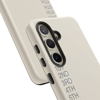 Reverse? Never. — Samsung Galaxy Tough Case